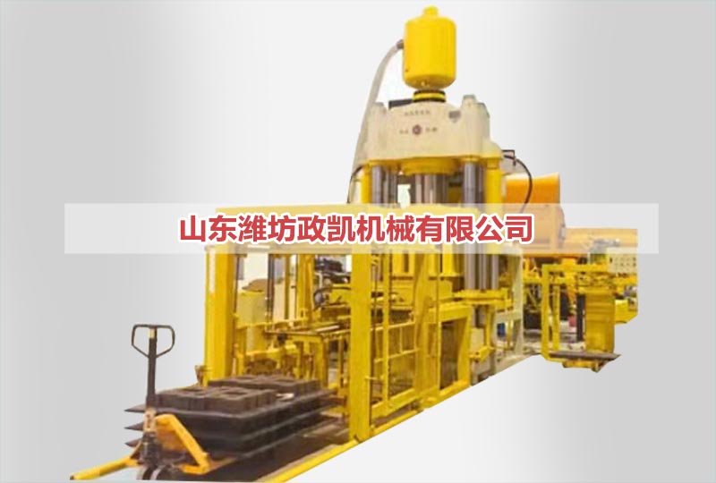 1100吨静压砖机